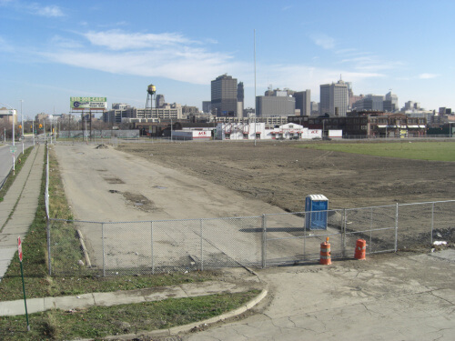 Images From Vacant Tiger Stadium Site - Vintage Detroit Collection