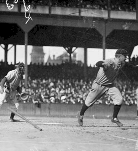 Ty Cobb in the 1908 World Series