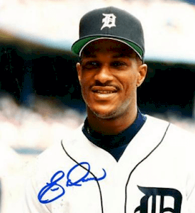 Eric Davis centerfielder Detroit Tigers