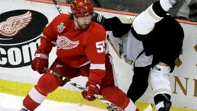 Though undersized, Nicklas Kronwall is one of the best open ice hitters in the National Hockey League.