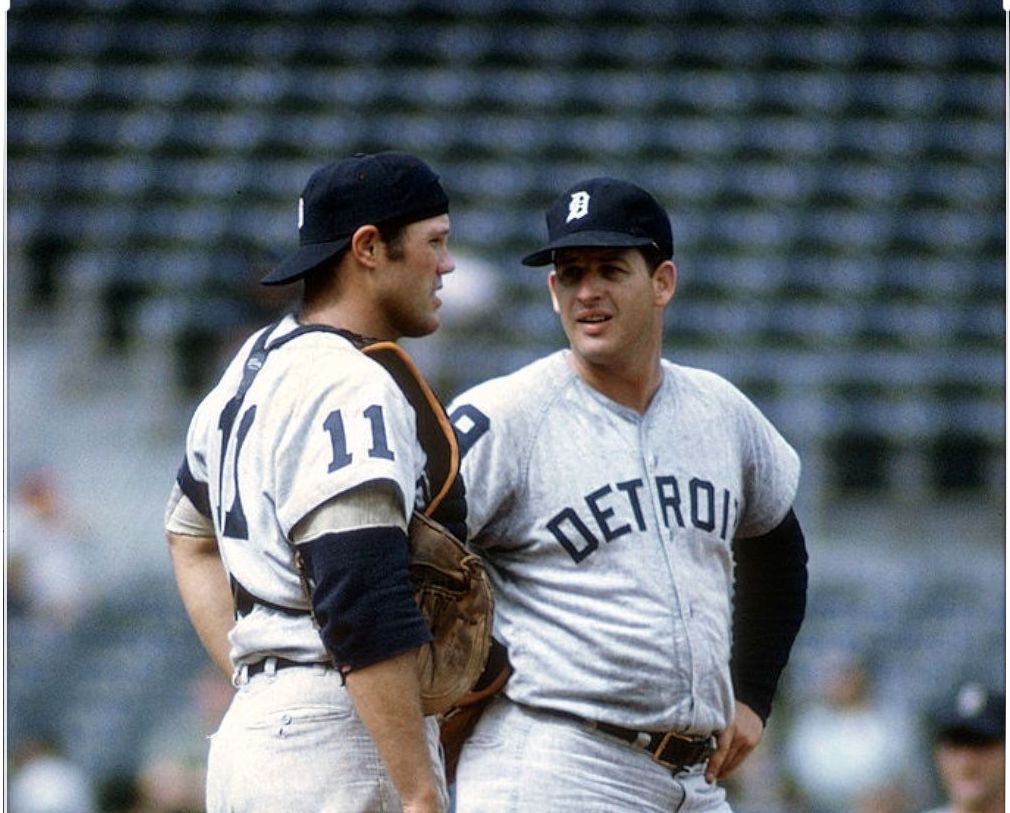 50 years ago, Freehan and Lolich started their careers together as young  Tigers - Vintage Detroit Collection