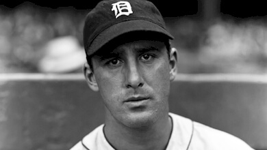 Hank Greenberg missed the last five moths of the 1936 season after he broke his wrist in a collision at first base.