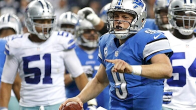 Matthew Stafford led the Detroit Lions on a last-minute comeback victory over the Dallas Cowboys in Week 8.