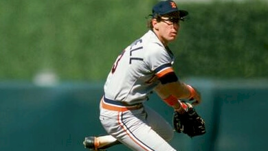 Alan Trammell suffered a serious shoulder injury inn 1985 and had to adjust his play from then on.
