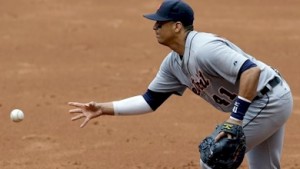 Victor Martinez has played just 17 games at first base in his three years as a member of the Detroit Tigers.