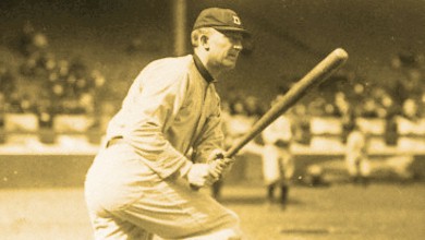 A disputed infield hit almost cost Ty Cobb a .400 batting average in 1922.