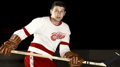 Alex Delvecchio spent 24 seasons in a Red Wings' sweater as a player and parts of four seasons as their coach. He also briefly served as GM of the team.