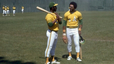 When Reggie and the Swingin' A's fought in the visiting clubhouse at Tiger  Stadium - Vintage Detroit Collection