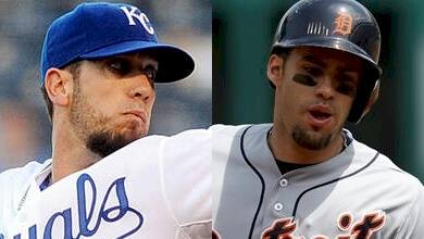 James Shields and J.D. Martinez will play key roles in the weekend series between the Royals and Tigers.