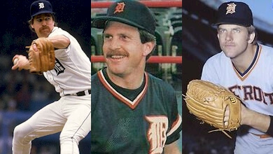 Jack Morris, Dan Petry, and Milt Wilcox won 54 games combined for the 1984 Detroit Tigers.