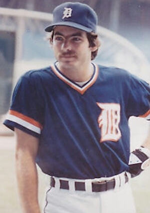 Glenn Wilson debuted in center field for the Detroit Tigers in 1982.