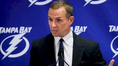Steve Yzerman left the Red Wings to take the job as general manager of the Lightning in 2010.