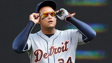 Miguel Cabrera is hitting like an MVP during the day but like much less so at night.