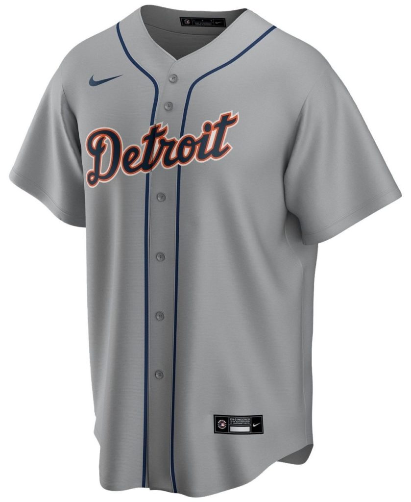 Men's Detroit Tigers Nike Charcoal 2022 MLB All-Star Game Replica