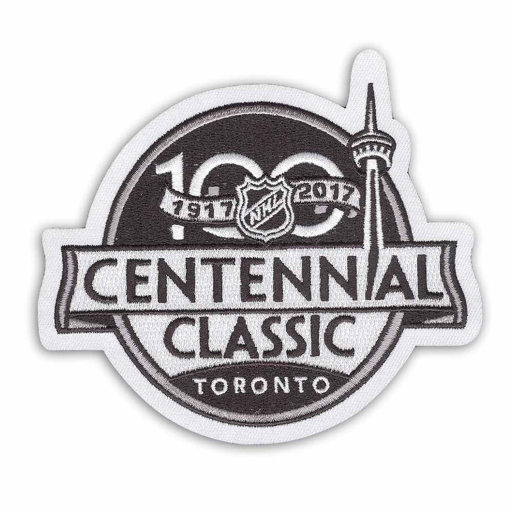 2017 NHL Centennial Classic Jersey Patch Maple Leafs Red Wings