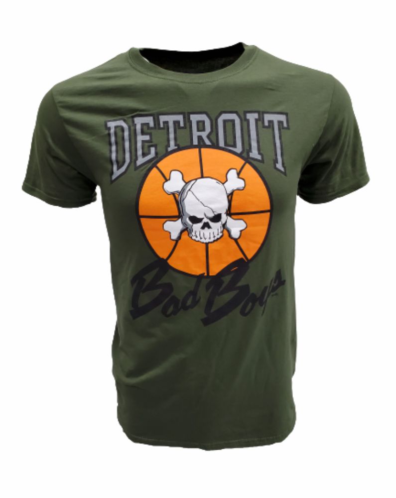 Detroit Bad Boys Authentic Men's Military T-shirt