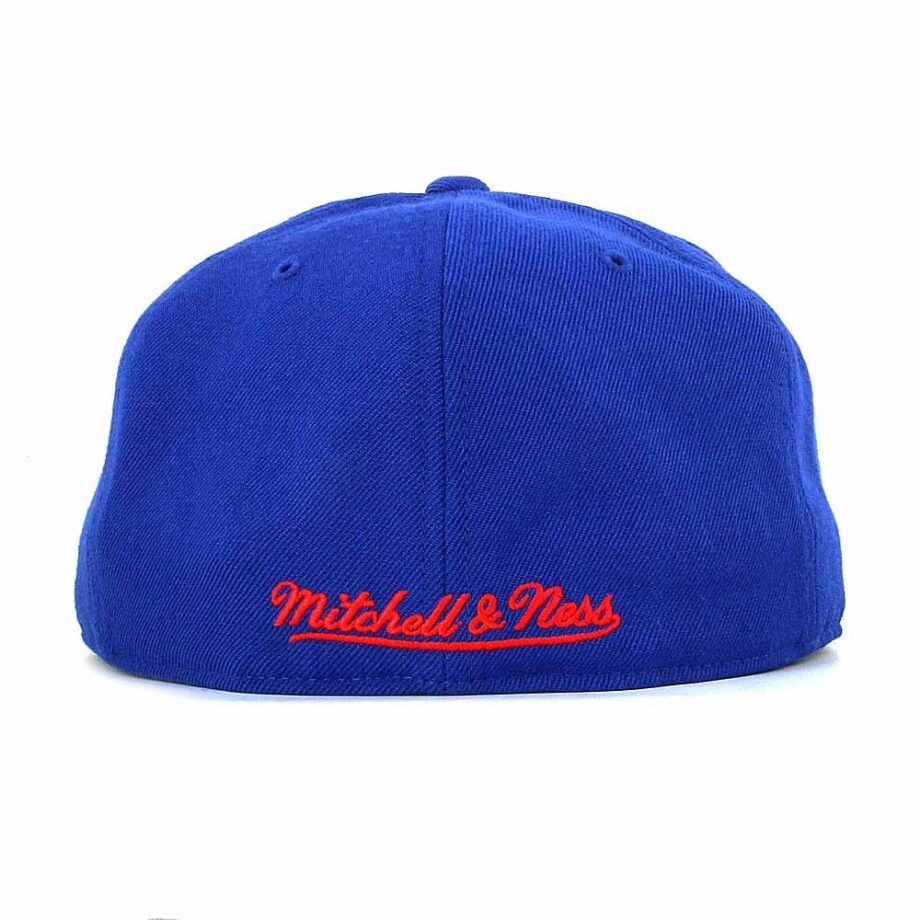 Detroit Pistons Men's Fitted Cap by Mitchell and Ness - 7 3/8 ONLY ...