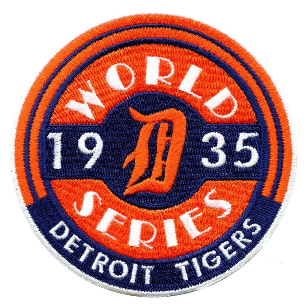 Detroit Tigers 1935 World Series Patch