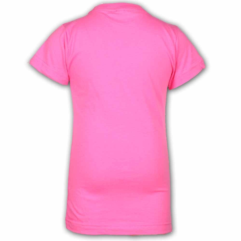 Detroit Tigers Girl's Pink English D T-Shirt - Vintage Detroit