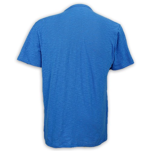 Detroit Lions Men's Blue Raz Scrum T-Shirt - Vintage Detroit Collection
