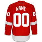 Detroit Red Wings Youth Red Reverse Retro Premier Hockey Jersey