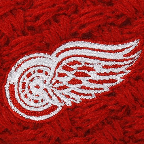 Detroit Red Wings Women's Cable Girl Knit - Vintage Detroit Collection