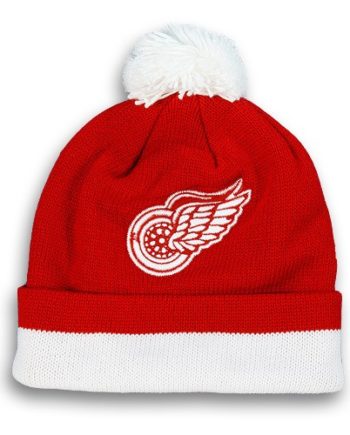 47 Brand Charcoal Detroit Red Wings Highline Cuffed Knit Hat in Gray for  Men
