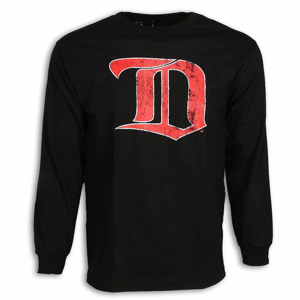 Detroit Red Wings Long Sleeve T-Shirt - Vintage Detroit Collection