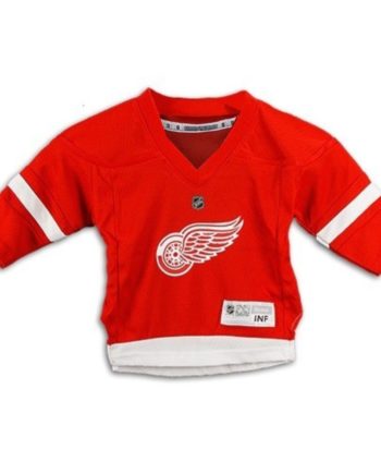 NHL Infant Detroit Red Wings Puck Happy Onsie Romper Set