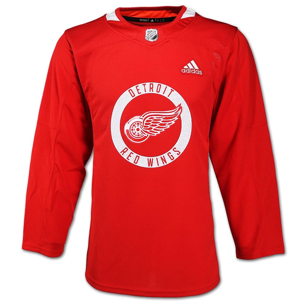 Detroit Red Wings Adidas Home Primegreen Authentic Jersey