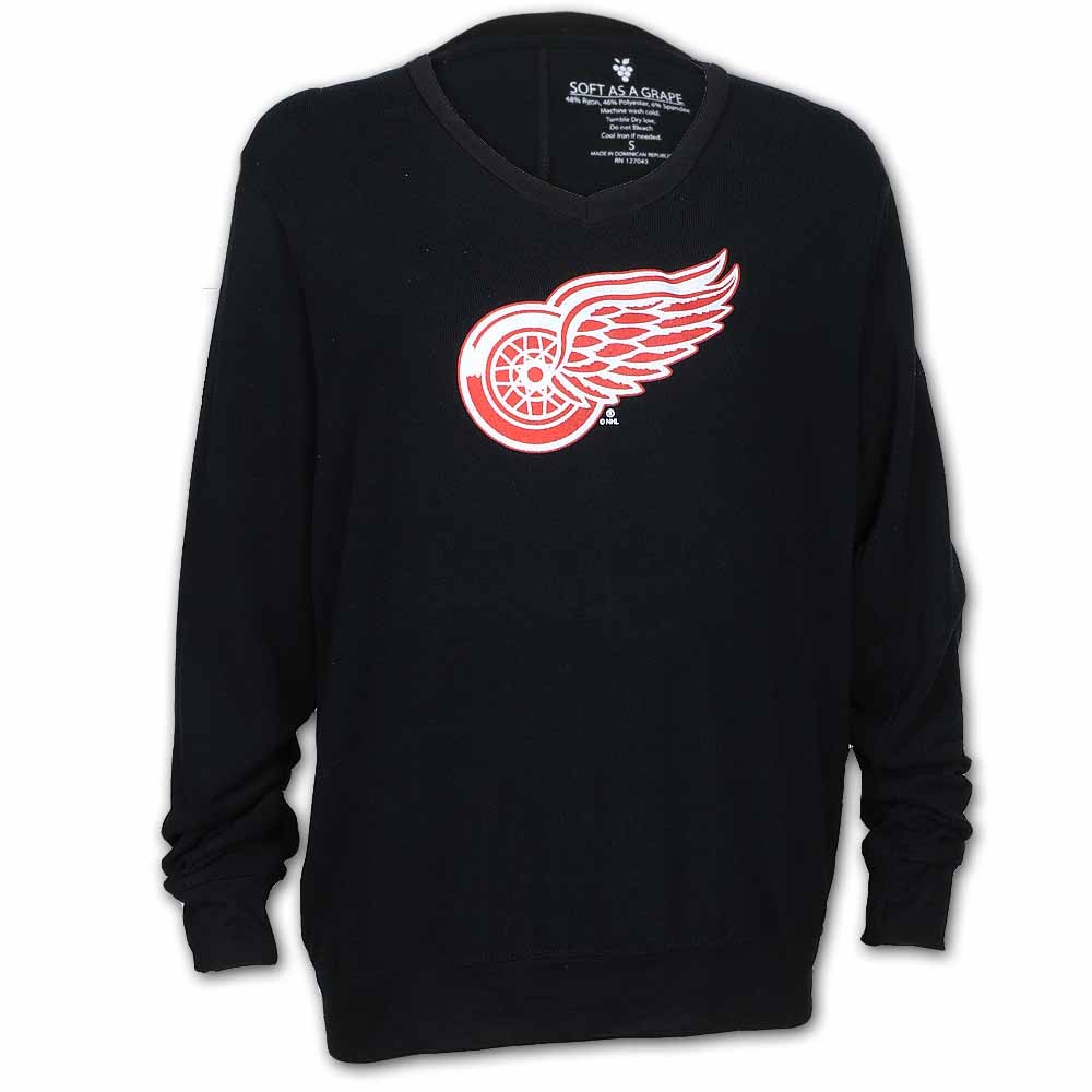 Authentic Detroit Red Wings knit sweater from - Depop