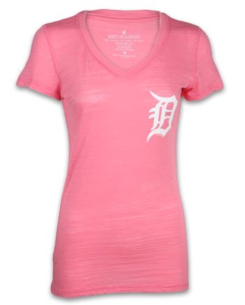Fanatics Branded Detroit Tigers Women's Navy Mound T-Shirt