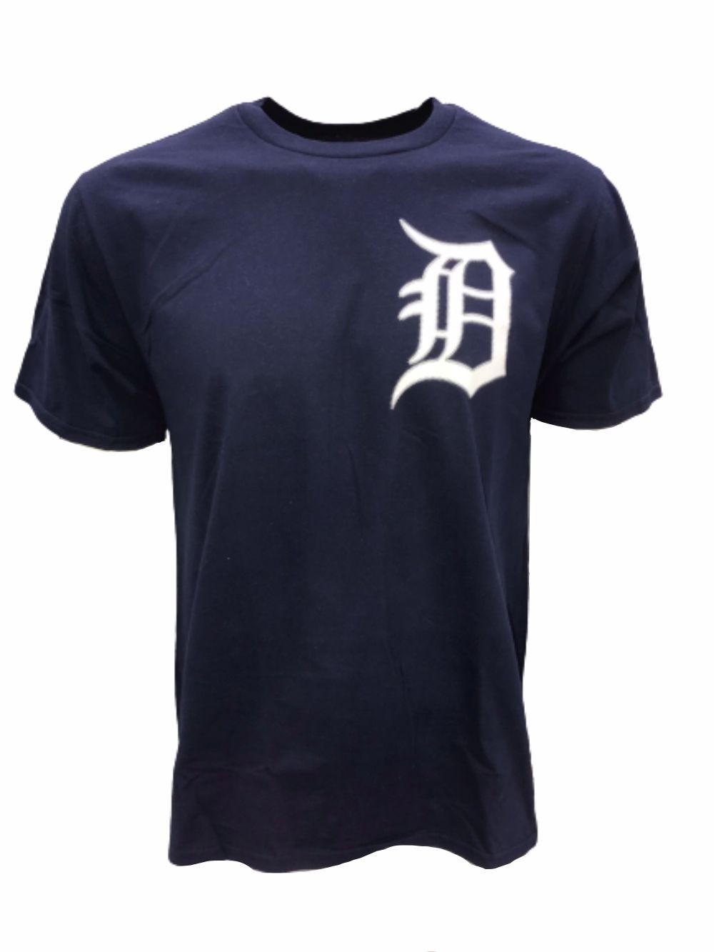 Detroit Tigers Customizable Men's Stitch Print Wordmark T-Shirt