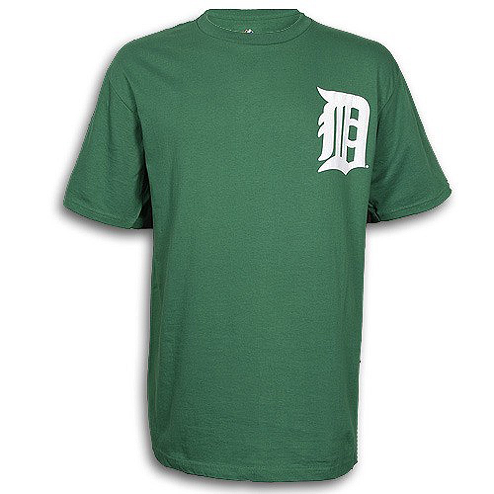 Detroit Tigers Kelly Green Men's Wordmark T-shirt