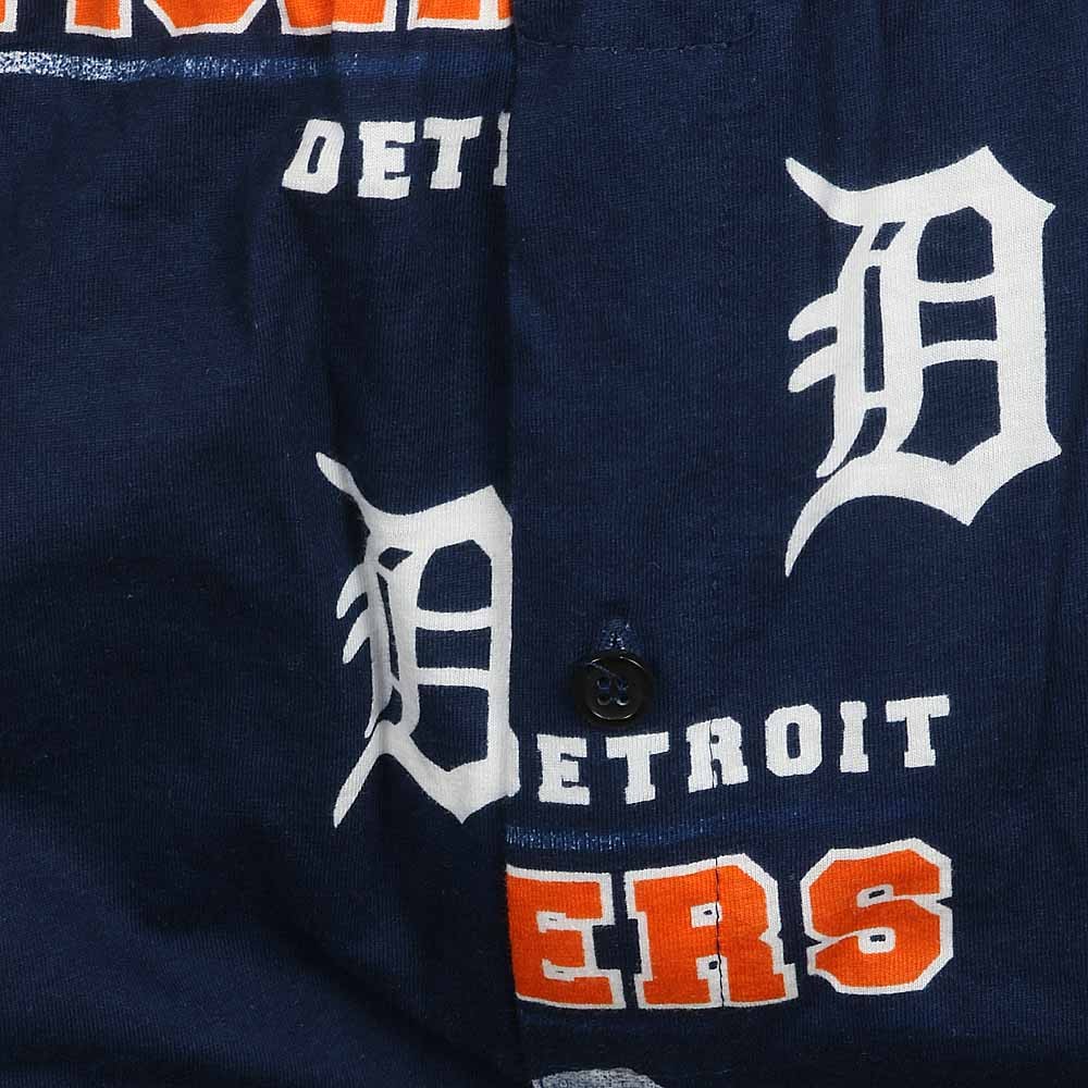 Detroit Tigers Print Men's Boxer Shorts - Vintage Detroit Collection