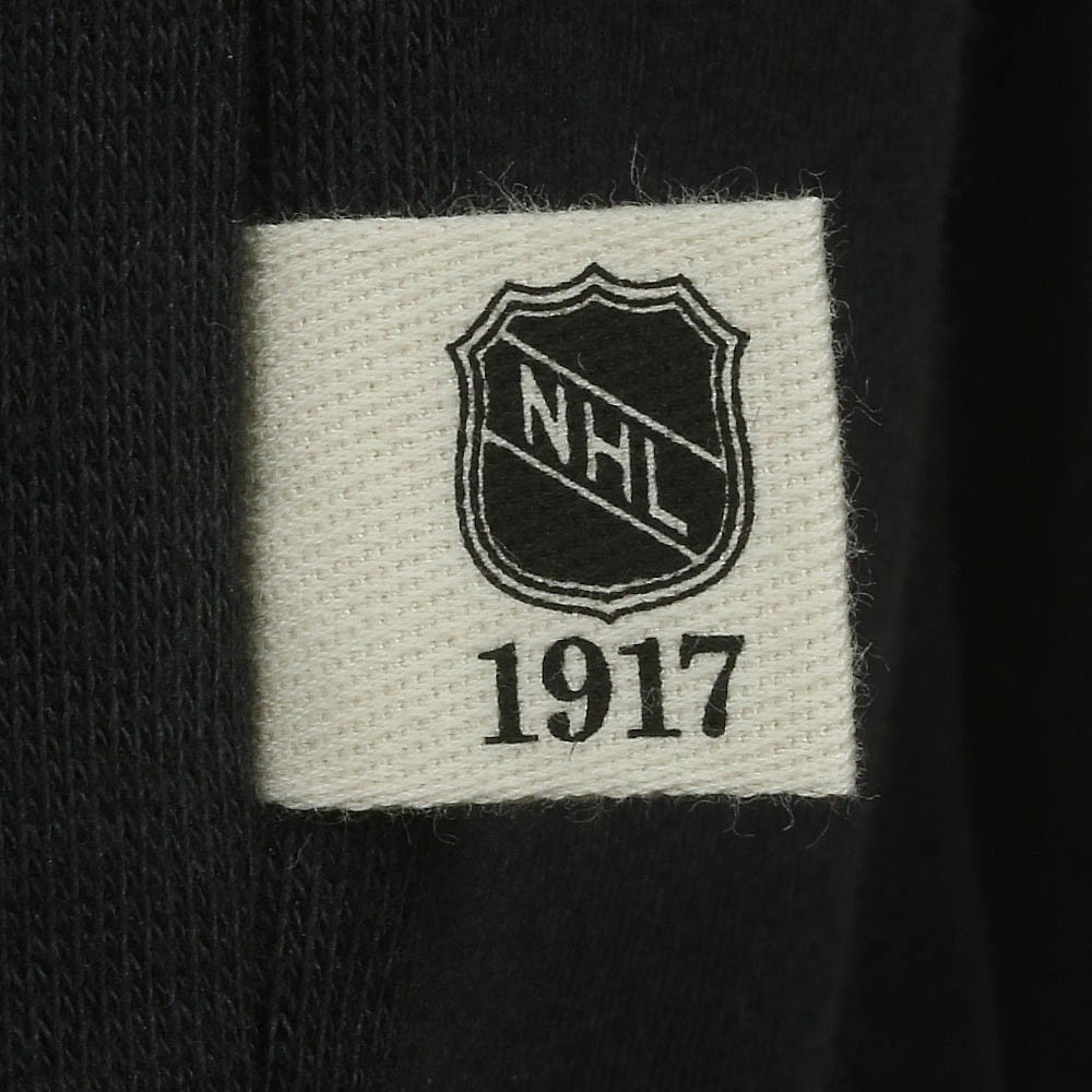Old Time Hockey Original 6 Black Balfour Fleece Pullover Hoodie - Gameday  Detroit