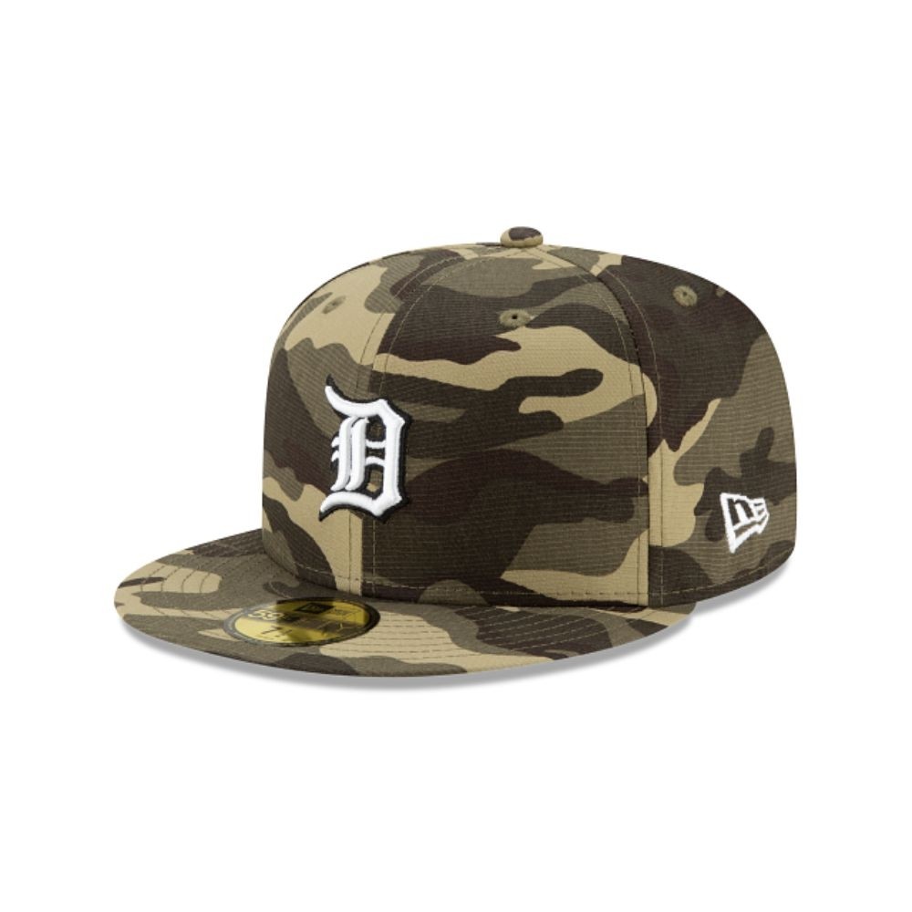 2021 Detroit Tigers Armed Forces 59FIFTY Fitted Cap - Vintage Detroit  Collection