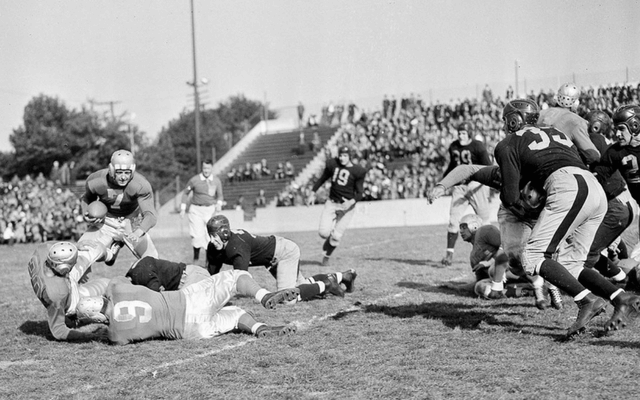 The Detroit Lions' First Thanksgiving Day Game at Briggs Stadium