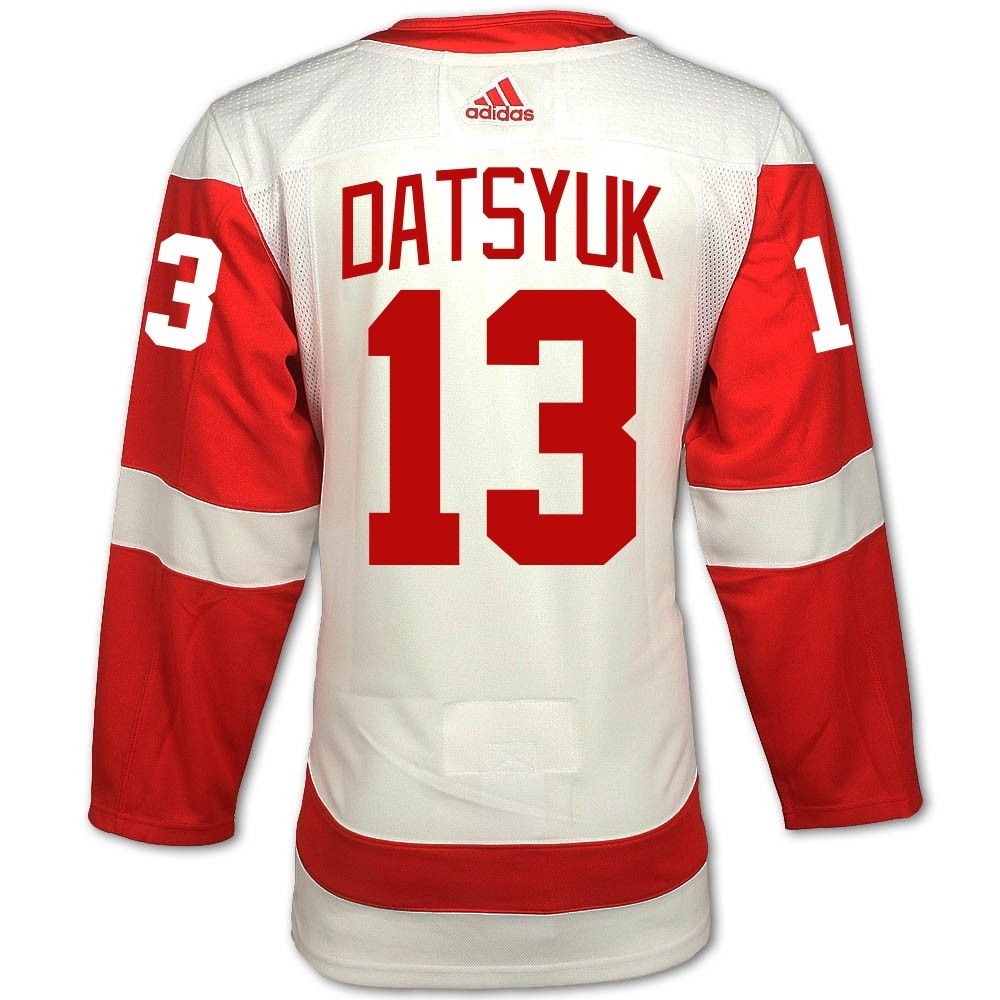 Detroit Red Wings Ice Hockey Jerseys 13 Pavel Datsyuk Jersey