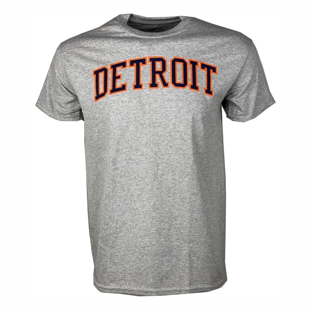 Morris #47 Detroit Tigers Classic Road Jersey T-Shirt by Vintage Detroit Collection