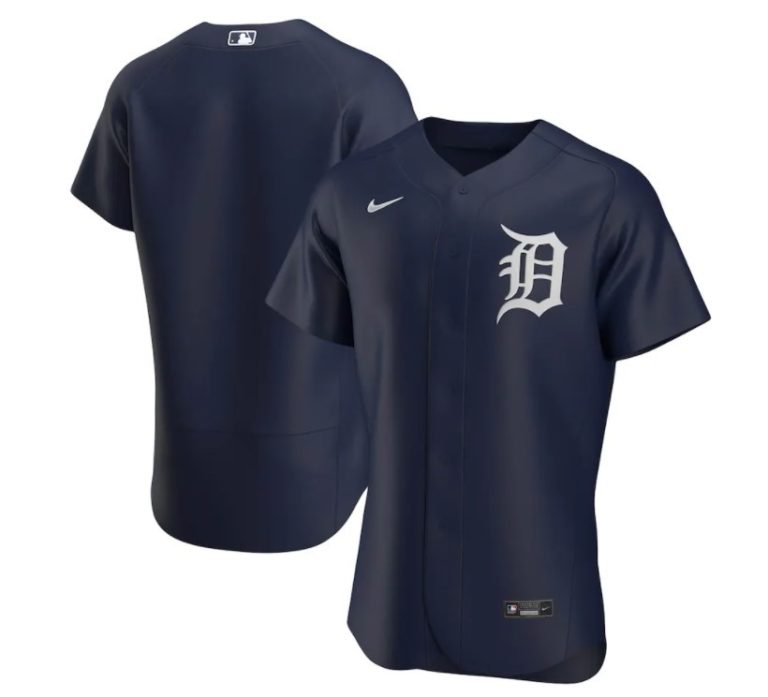 Detroit Tigers Nike Men's Alternate Replica Jersey - Vintage Detroit ...