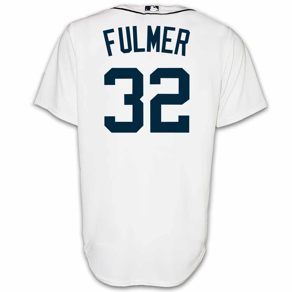 Michael Fulmer #32 Detroit Tigers Men's Nike Home Replica Jersey by Vintage Detroit Collection
