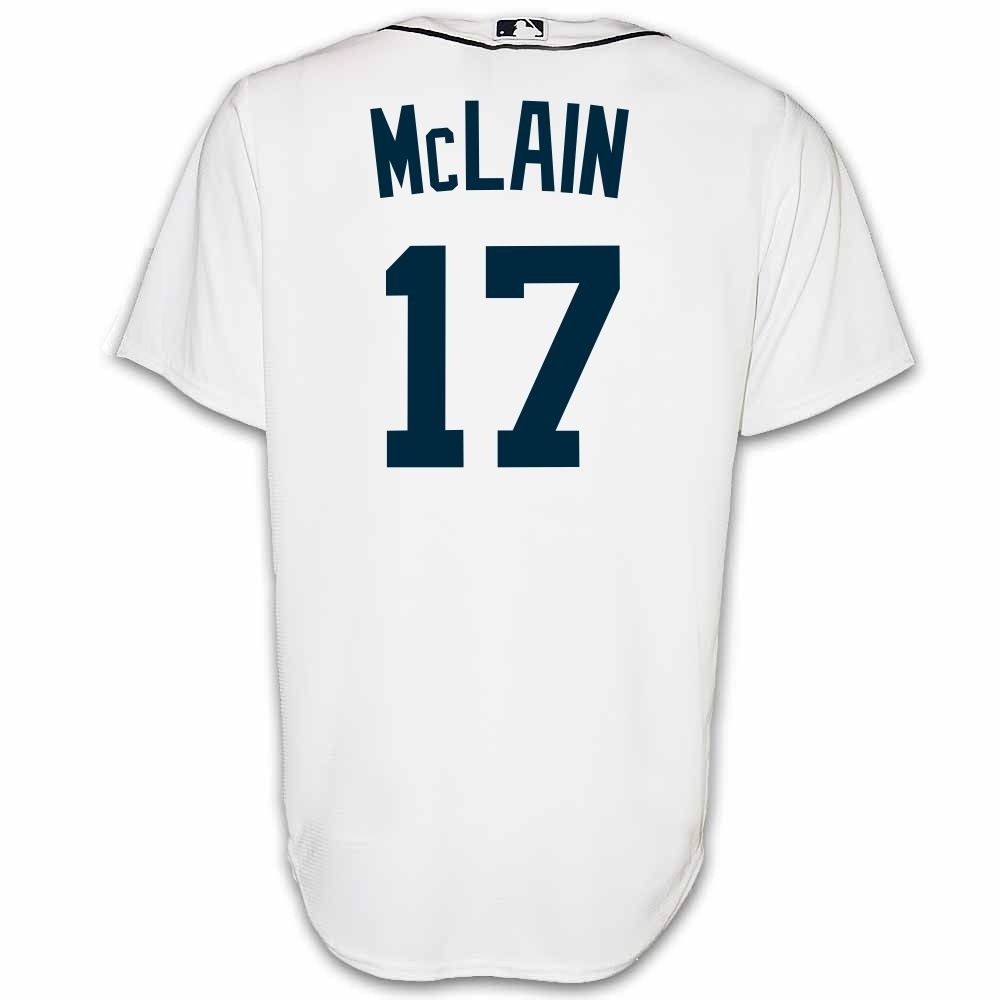 Denny Mclain Jersey - 1969 Detroit Tigers Home Throwback Baseball Jersey