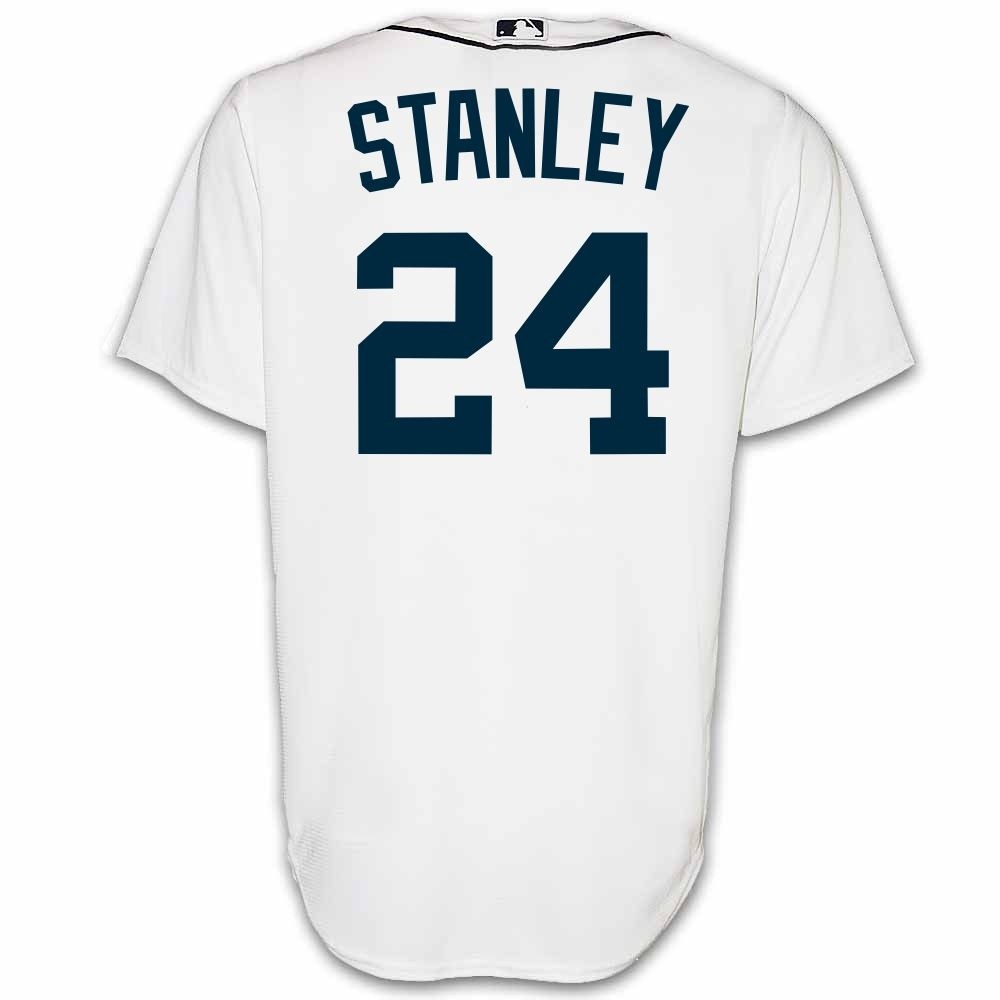 Mickey Stanley #24 Detroit Tigers Men's Nike Home Replica Jersey by Vintage Detroit Collection