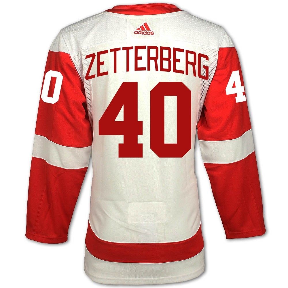 NHL Henrik Zetterberg Detroit Red Wings Women's Authentic Home