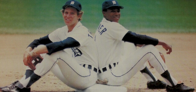 Alan Trammell and Lou Whitaker were teammates on the Detroit Tigers for 19 seasons.