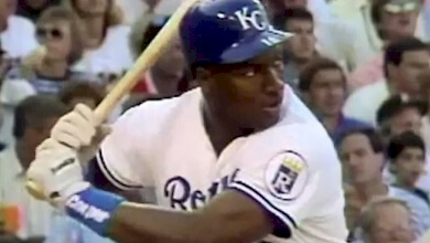 Bo Jackson started the 1987 season red-hit, punctuated by a two-homer game against the Tigers.