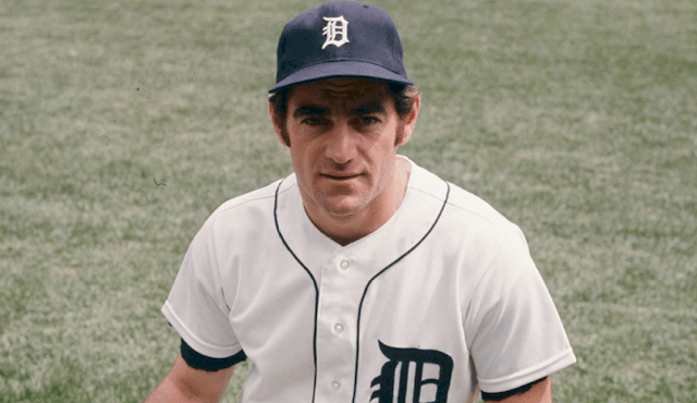Dick McAuliffe played 14 seasons for the Detroit Tigers from 1960 to 1973.