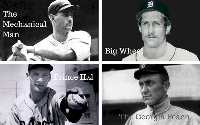 Charlie Gehringer, Lance Parrish, Hal Newhouser, and Ty Cobb each had popular nio