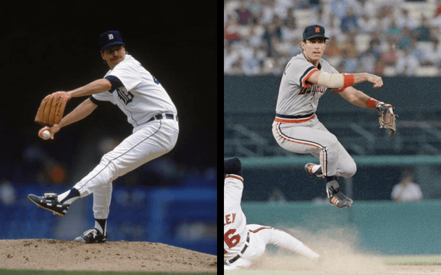 Detroit Tigers' Jack Morris, Alan Trammell, in pictures